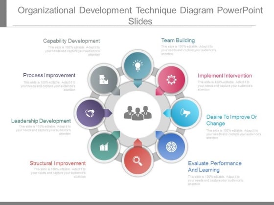 Organizational Development Technique Diagram Powerpoint Slides Organizational Development Technique Diagram Powerpoint Slides