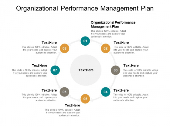 Organizational Performance Management Plan Ppt PowerPoint Presentation  Guide Cpb - PowerPoint Templates
