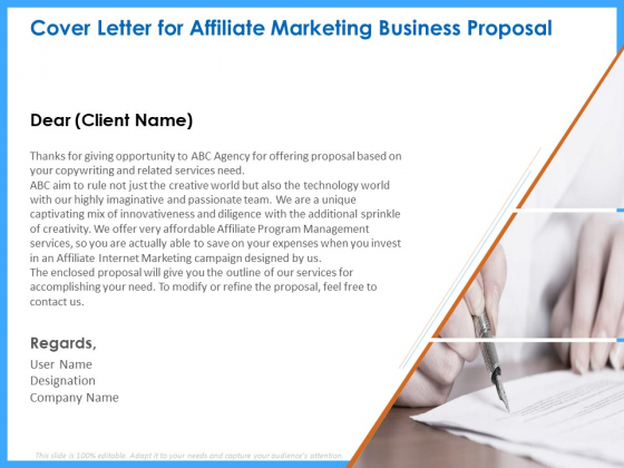 Organizational Performance Marketing Cover Letter For Affiliate Marketing Business Proposal Brochure PDF Organizational Performance Marketing Cover Letter For Affiliate Marketing Business Proposal Brochure PDF