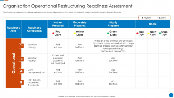Organizational Restructuring Process Organization Operational Restructuring Readiness Assessment Brochure PDF Organizational Restructuring Process Organization Operational Restructuring Readiness Assessment Brochure PDF