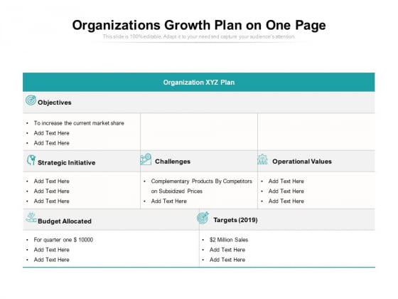 Organizations Growth Plan On One Page Ppt PowerPoint Presentation Gallery Structure PDF Organizations Growth Plan On One Page Ppt PowerPoint Presentation Gallery Structure PDF
