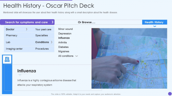 Oscar Healthcare Health History Oscar Pitch Deck Ppt Deck PDF Oscar Healthcare Health History Oscar Pitch Deck Ppt Deck PDF