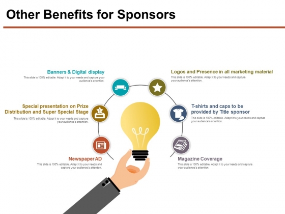 Other Benefits For Sponsors Ppt PowerPoint Presentation Outline Slide Download Other Benefits For Sponsors Ppt PowerPoint Presentation Outline Slide Download