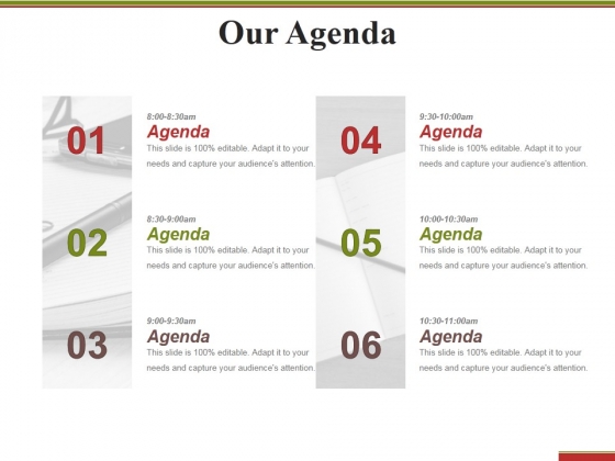 Our Agenda Ppt PowerPoint Presentation Outline Slide Portrait Our Agenda Ppt PowerPoint Presentation Outline Slide Portrait