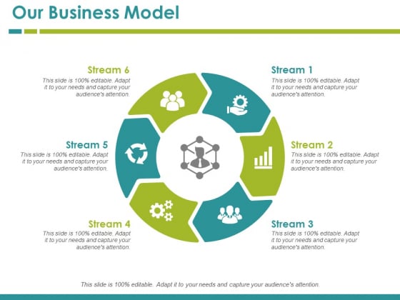 Our Business Model Template 4 Ppt PowerPoint Presentation Example Our Business Model Template 4 Ppt PowerPoint Presentation Example