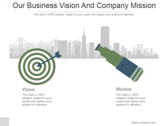 Our Business Vision And Company Mission Ppt PowerPoint Presentation Deck Our Business Vision And Company Mission Ppt PowerPoint Presentation Deck