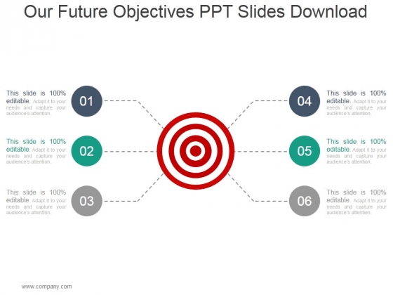 Our Future Objectives Ppt PowerPoint Presentation Summary