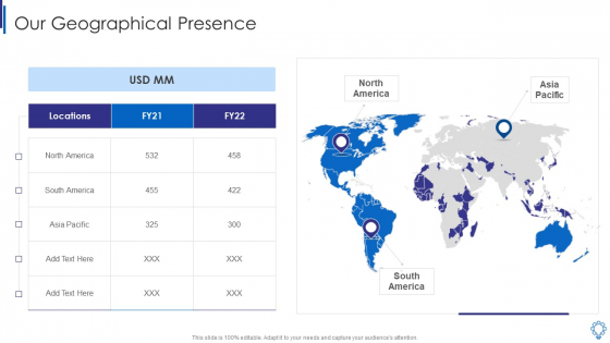 Our Geographical Presence Portrait PDF Our Geographical Presence Portrait PDF