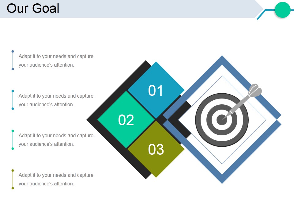 Our Goal Ppt PowerPoint Presentation Infographics Shapes