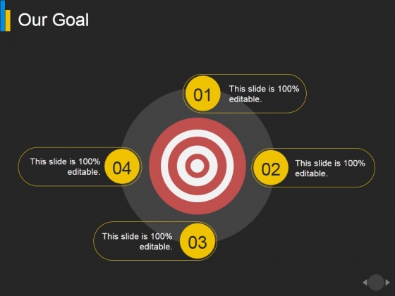 Our Goal Ppt PowerPoint Presentation Model Background Images Our Goal Ppt PowerPoint Presentation Model Background Images