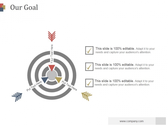 Our Goal Ppt PowerPoint Presentation Slides Our Goal Ppt PowerPoint Presentation Slides