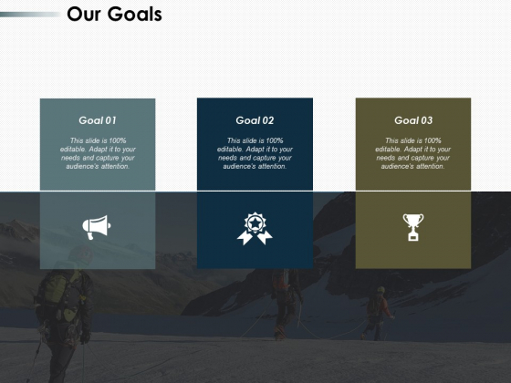Our Goals Ppt PowerPoint Presentation Gallery Vector Our Goals Ppt PowerPoint Presentation Gallery Vector