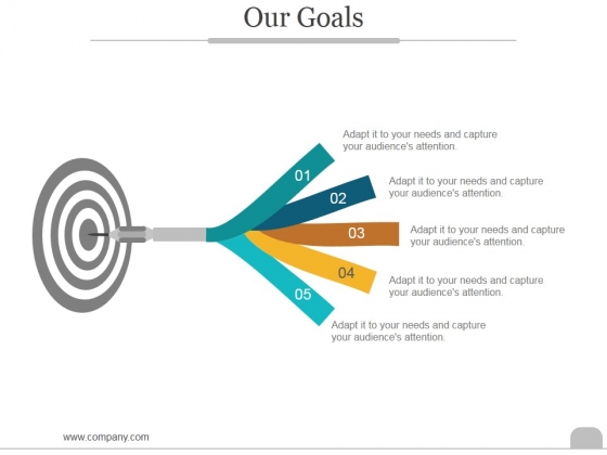 Our Goals Ppt PowerPoint Presentation Model