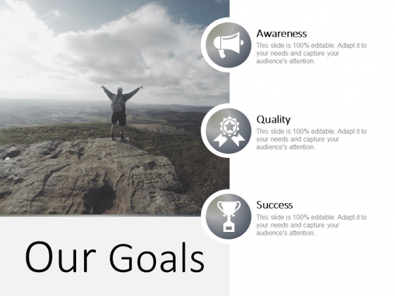 Our Goals Ppt PowerPoint Presentation Portfolio Designs