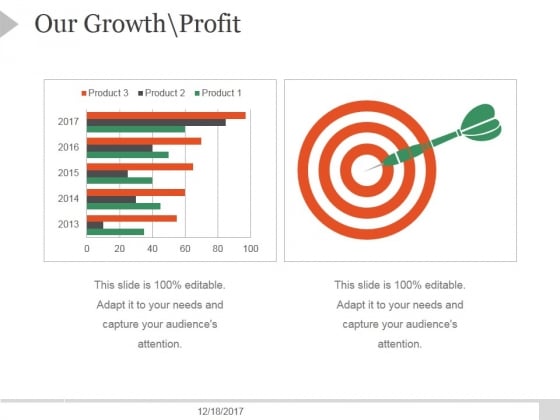 Our Growth Profit Ppt PowerPoint Presentation Portfolio Our Growth Profit Ppt PowerPoint Presentation Portfolio
