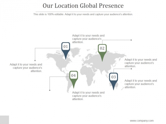 Our Location Global Presence Ppt PowerPoint Presentation Inspiration Our Location Global Presence Ppt PowerPoint Presentation Inspiration