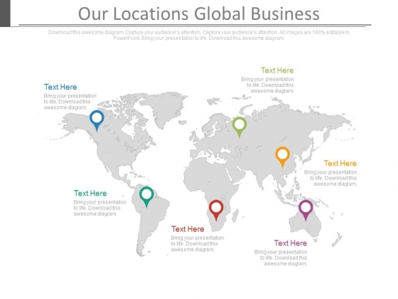 Our Locations Global Business Ppt Slides Our Locations Global Business Ppt Slides
