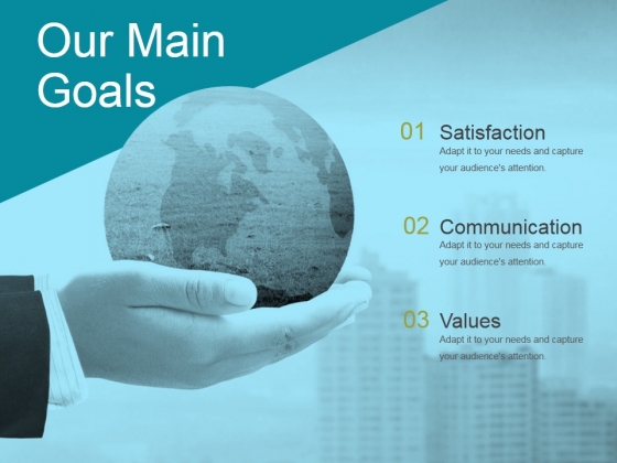 Our Main Goals Ppt PowerPoint Presentation Inspiration Our Main Goals Ppt PowerPoint Presentation Inspiration