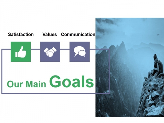 Our Main Goals Ppt PowerPoint Presentation Outline Influencers Our Main Goals Ppt PowerPoint Presentation Outline Influencers