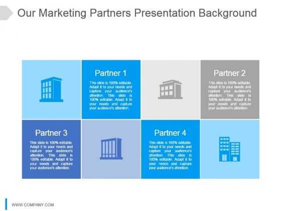 Our Marketing Partners Ppt Presentation Our Marketing Partners Ppt Presentation