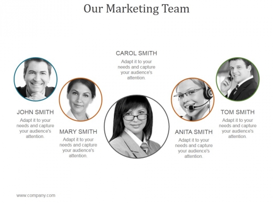 Our Marketing Team Ppt PowerPoint Presentation Example Our Marketing Team Ppt PowerPoint Presentation Example