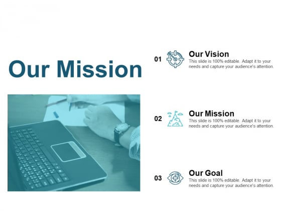 Our Mission And Our Vision Ppt PowerPoint Presentation Show Icons