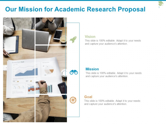 Our Mission For Academic Research Proposal Ppt PowerPoint Presentation Professional Brochure