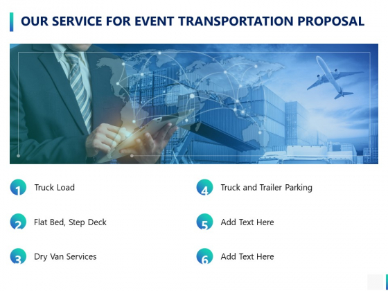 Our Service For Event Transportation Proposal Ppt PowerPoint Presentation Infographics Templates Our Service For Event Transportation Proposal Ppt PowerPoint Presentation Infographics Templates