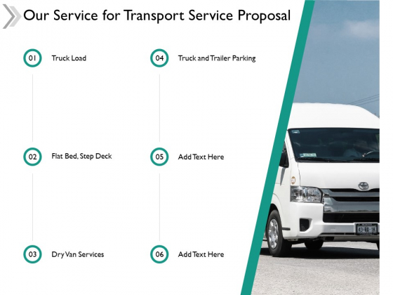 Our Service For Transport Service Proposal Ppt Powerpoint Presentation Designs Our Service For Transport Service Proposal Ppt Powerpoint Presentation Designs