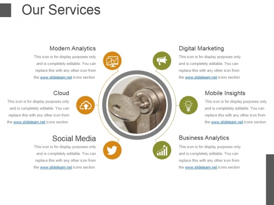 Our Services Template 3 Ppt PowerPoint Presentation Icon Show Our Services Template 3 Ppt PowerPoint Presentation Icon Show