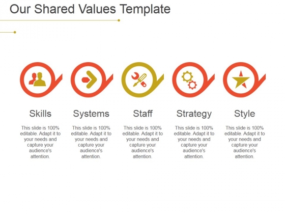 Our Shared Values Ppt PowerPoint Presentation Model Vector Our Shared Values Ppt PowerPoint Presentation Model Vector