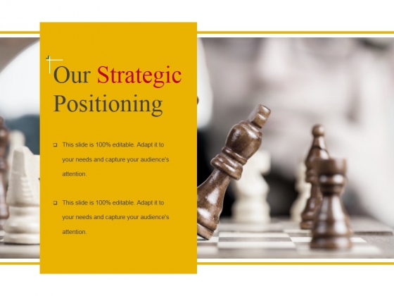Our Strategic Positioning Template 1 Ppt PowerPoint Presentation Styles Templates Our Strategic Positioning Template 1 Ppt PowerPoint Presentation Styles Templates