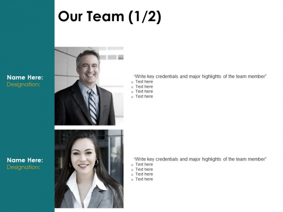 Our Team Introduction Ppt PowerPoint Presentation Infographics Examples Our Team Introduction Ppt PowerPoint Presentation Infographics Examples