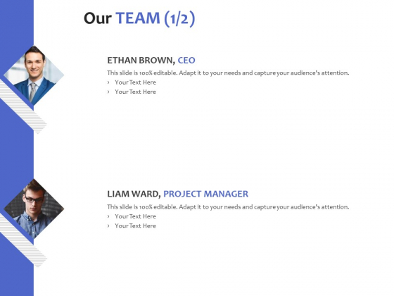 Our Team Introduction Ppt PowerPoint Presentation Show