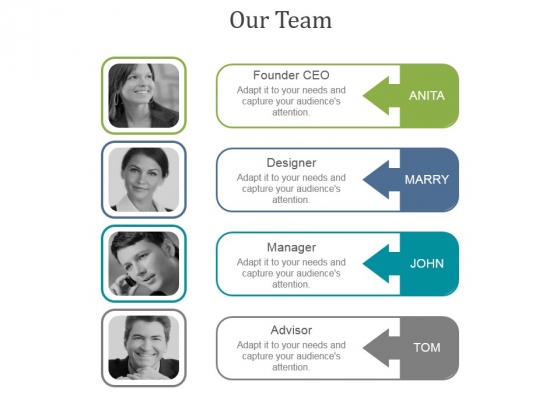 Our Team Ppt PowerPoint Presentation Samples Our Team Ppt PowerPoint Presentation Samples
