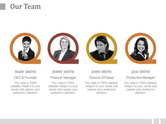 Our Team Ppt PowerPoint Presentation Templates Our Team Ppt PowerPoint Presentation Templates