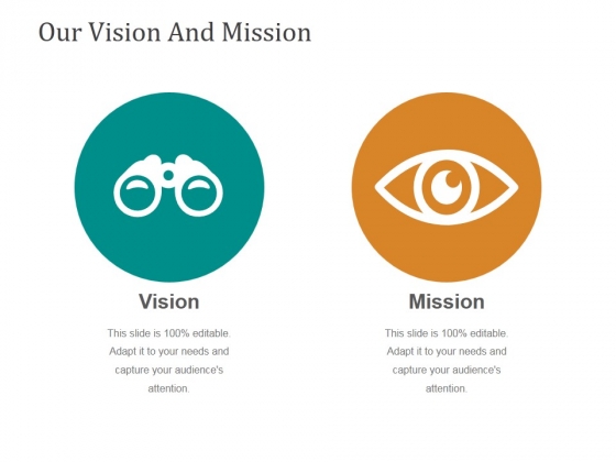 Our Vision And Mission Ppt PowerPoint Presentation Themes