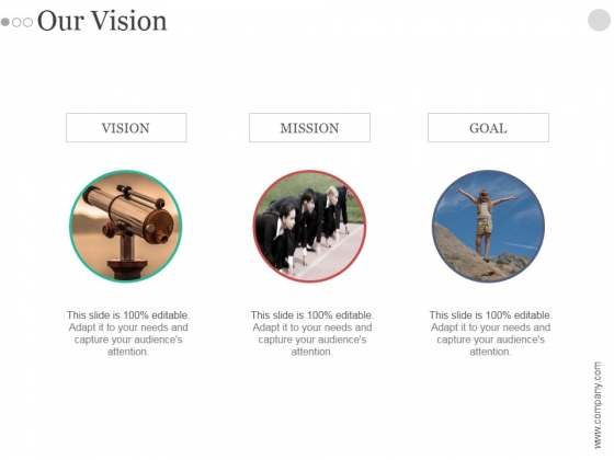 Our Vision Ppt PowerPoint Presentation Deck Our Vision Ppt PowerPoint Presentation Deck