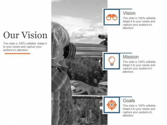 Our Vision Ppt PowerPoint Presentation Introduction