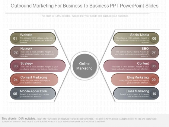 Outbound Marketing For Business To Business Ppt Powerpoint Slides Outbound Marketing For Business To Business Ppt Powerpoint Slides