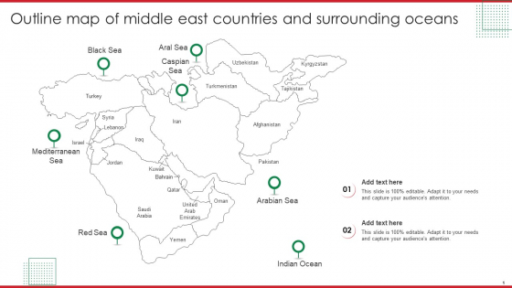 Outline Map Of Middle East Countries And Surrounding Oceans Information PDF Outline Map Of Middle East Countries And Surrounding Oceans Information PDF