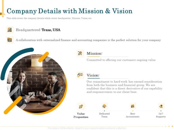 Outsource Bookkeeping Service Manage Financial Transactions Company Details With Mission And Vision Clipart PDF Outsource Bookkeeping Service Manage Financial Transactions Company Details With Mission And Vision Clipart PDF