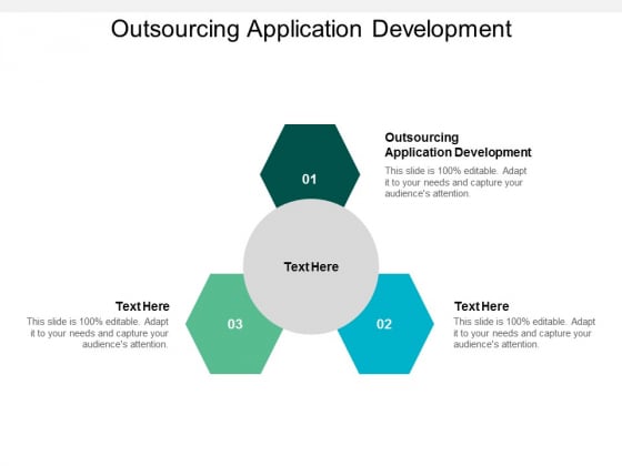 Outsourcing Application Development Ppt PowerPoint Presentation File Objects Cpb