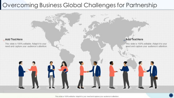 Overcoming Business Global Challenges For Partnership Structure PDF