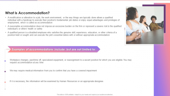 Overview Of Workplace Religious And Disabilities Accommodation Training Ppt Overview Of Workplace Religious And Disabilities Accommodation Training Ppt