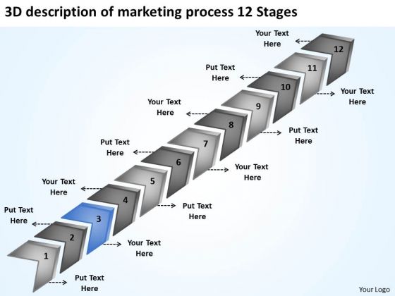 Of Marketing Process 12 Stages Printable Business Plan Template PowerPoint Slides Of Marketing Process 12 Stages Printable Business Plan Template PowerPoint Slides