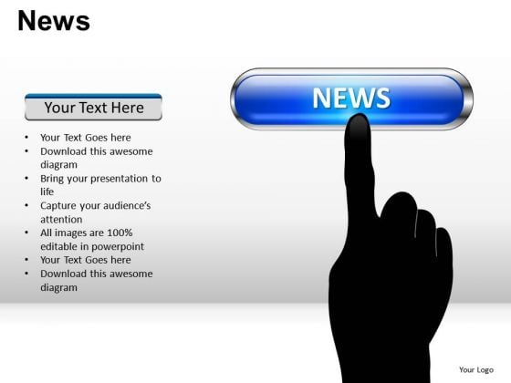 Online News PowerPoint Slides And Ppt Diagram Templates