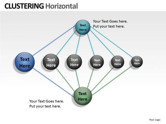 Organization Clustering Horizontal PowerPoint Slides And Ppt Diagram Templates Organization Clustering Horizontal PowerPoint Slides And Ppt Diagram Templates