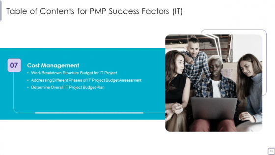 PMP Success Factors IT Ppt PowerPoint Presentation Complete Deck With Slides researched