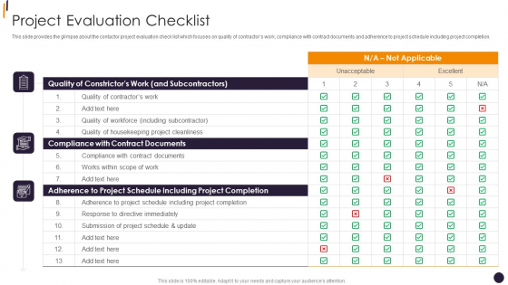 PMP Tools Project Evaluation Checklist Diagrams PDF